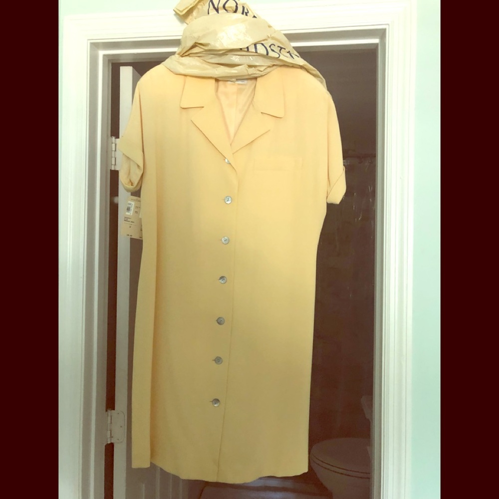 Banana yellow Nordstrom's dress